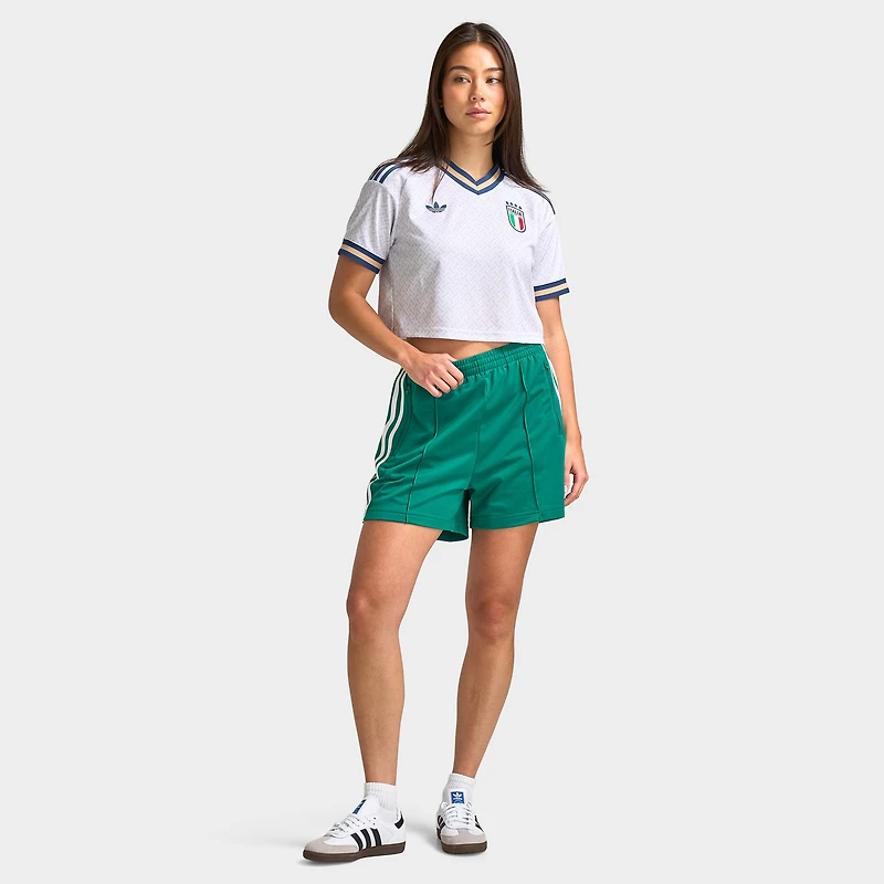 adidas Women's FB Short / Bold Green White
