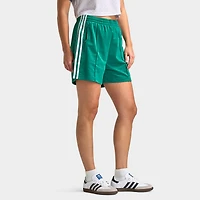 adidas Women's FB Short / Bold Green White