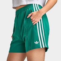 adidas Women's FB Short / Bold Green White