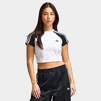 adidas Women's Baby Tee White / Black