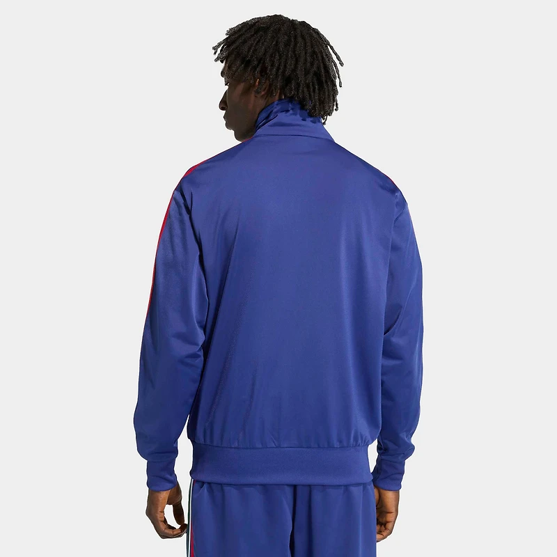 adidas Firebird Track Top Victory Blue / Bold Green - White