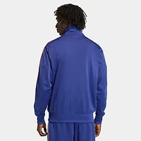adidas Firebird Track Top Victory Blue / Bold Green - White