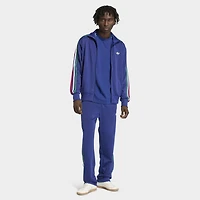 adidas Firebird Track Top Victory Blue / Bold Green - White