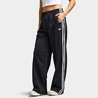 adidas Femmes Pantalon de survêtement ample Firebird Noir / Blanc