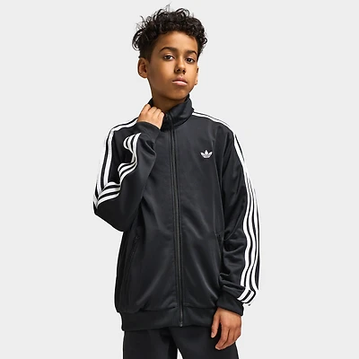 adidas Juniors' Firebird Track Jacket Black / White