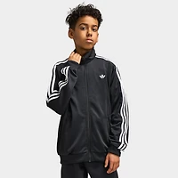 adidas Juniors' Firebird Track Jacket Black / White