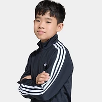 adidas Juniors' Firebird Track Jacket Black / White