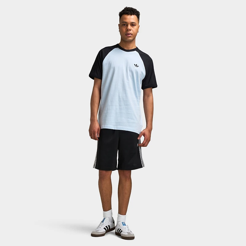 adidas 3 Stripes Tee / Crystal Sky