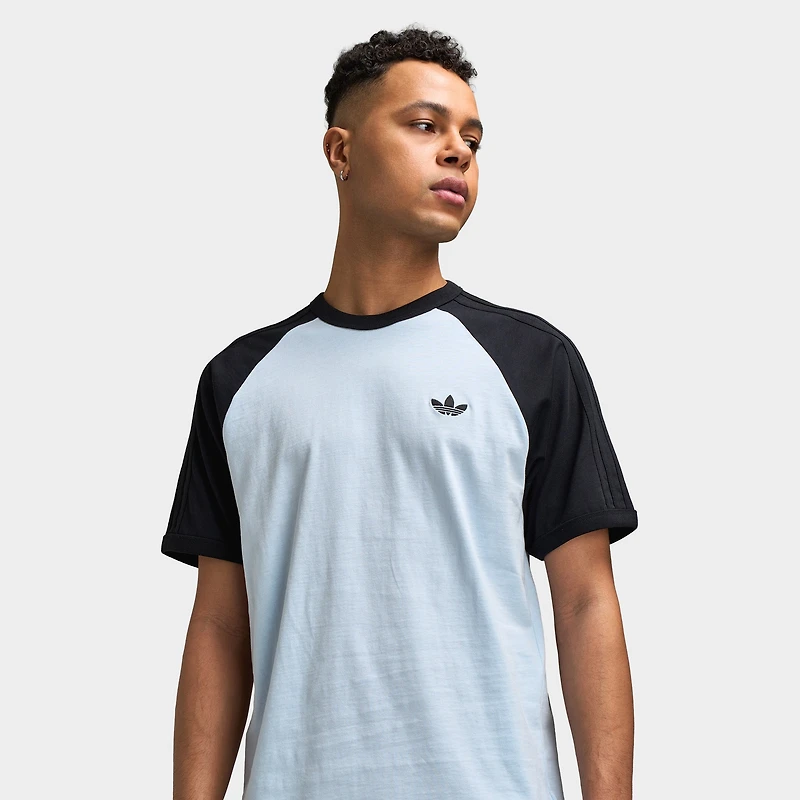 adidas 3 Stripes Tee / Crystal Sky