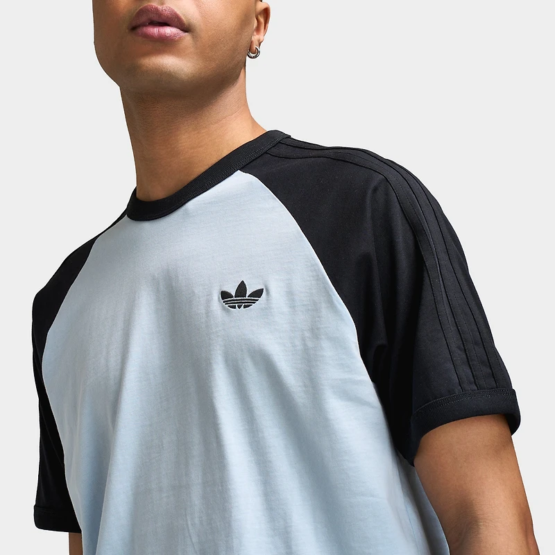 adidas 3 Stripes Tee / Crystal Sky