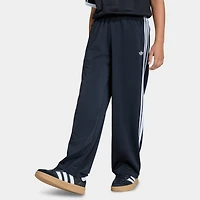 adidas Firebird Juniors Pantalon de survêtement ample Noir / Blanc
