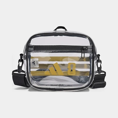 adidas Clear Crossbody Bag Black / Gold
