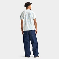 adidas Argentina Originals All Over Print T-Shirt / Off Whit