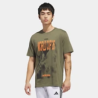 adidas M WC Tour T-Shirt 1 / Olive Strata