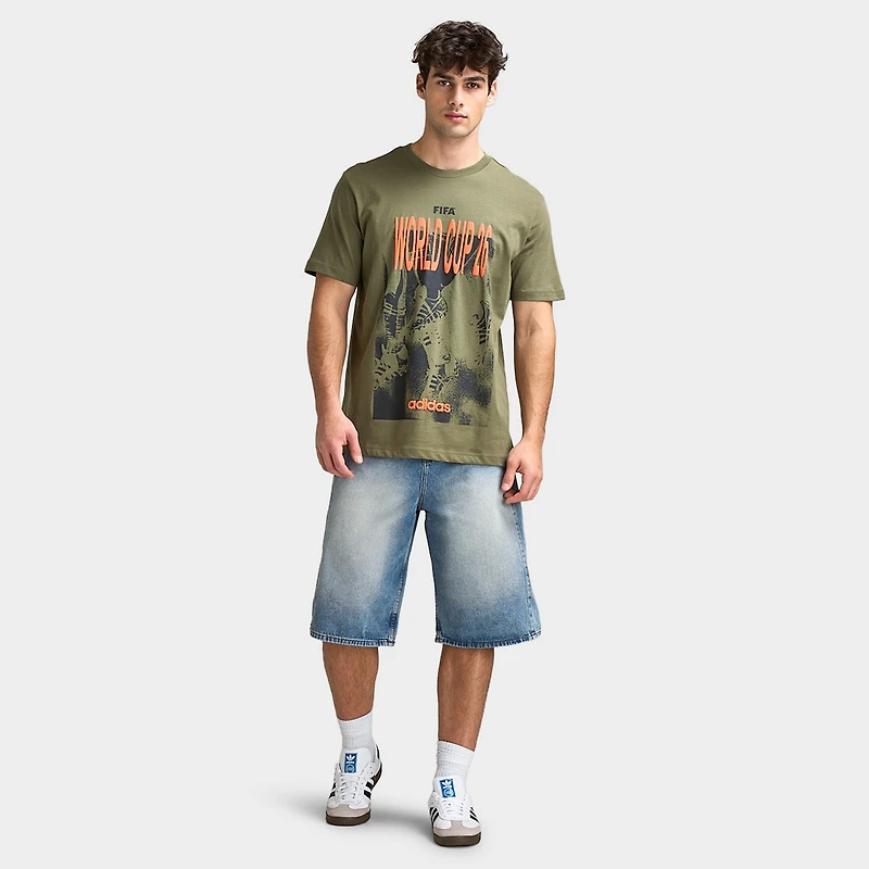 adidas M World Cup Tour T-Shirt 1 / Olive Strata