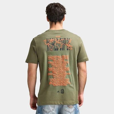 adidas M WC Tour T-Shirt 1 / Olive Strata