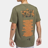 adidas M WC Tour T-Shirt 1 / Olive Strata