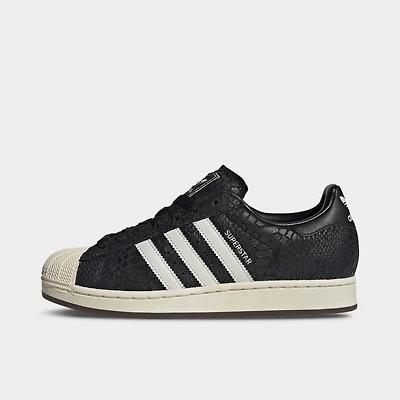 adidas Superstar Noir Carbone / Blanc - Crème