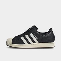adidas Superstar Noir Carbone / Blanc - Crème