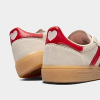 adidas Women's Handball Spezial Cream White / Better Scarlet - Sandy Pink