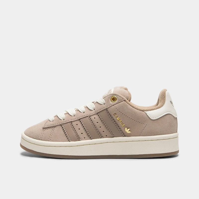 adidas Juniors' Campus 00s Trace Khaki / Chalky Brown - Off White