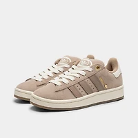 adidas Juniors' Campus 00s Trace Khaki / Chalky Brown - Off White