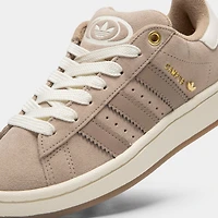 adidas Juniors' Campus 00s Trace Khaki / Chalky Brown - Off White