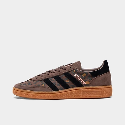 adidas Juniors' Handball Spezial Earth Strata / Core Black - Glow Pink