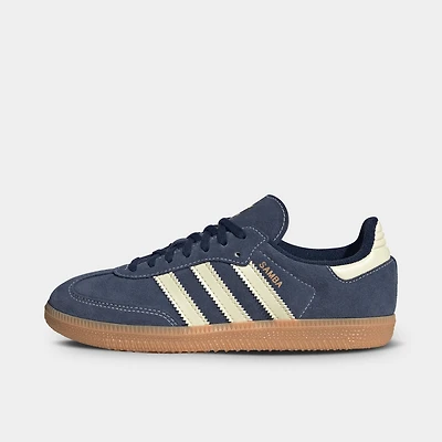 adidas Juniors' Samba Indigo Nuit / Vanille Chaude - Gomme