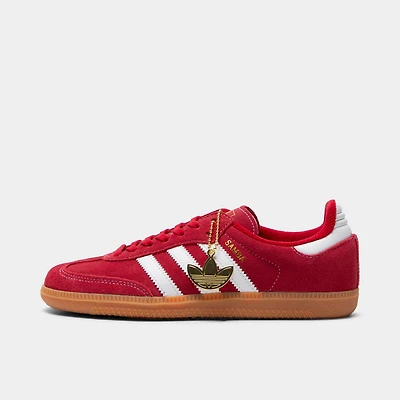 adidas Juniors' Samba Team Rouge Victoire / Blanc