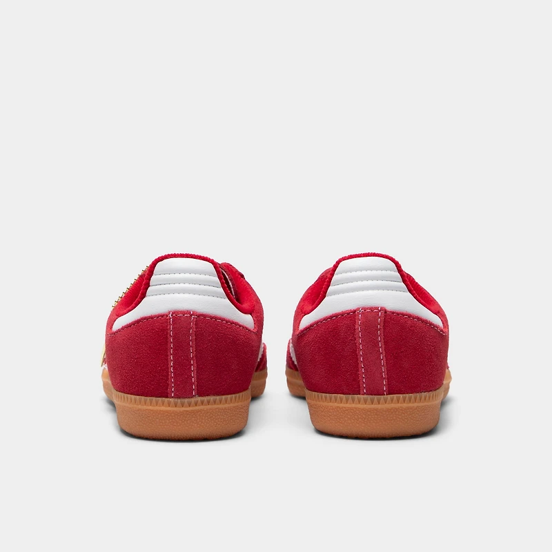 adidas Juniors' Samba Team Rouge Victoire / Blanc
