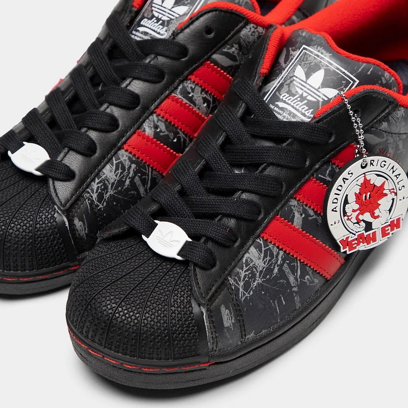 adidas Superstar II WC Core Black / Red