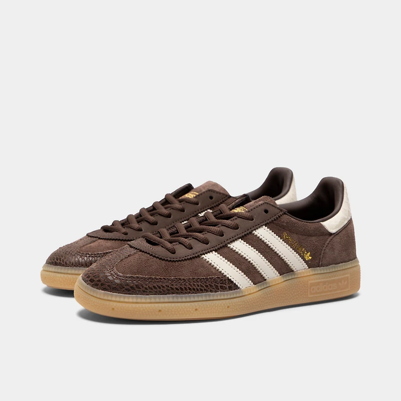 adidas Femmes Handball Spezial Marron/Blanc crème - Gomme