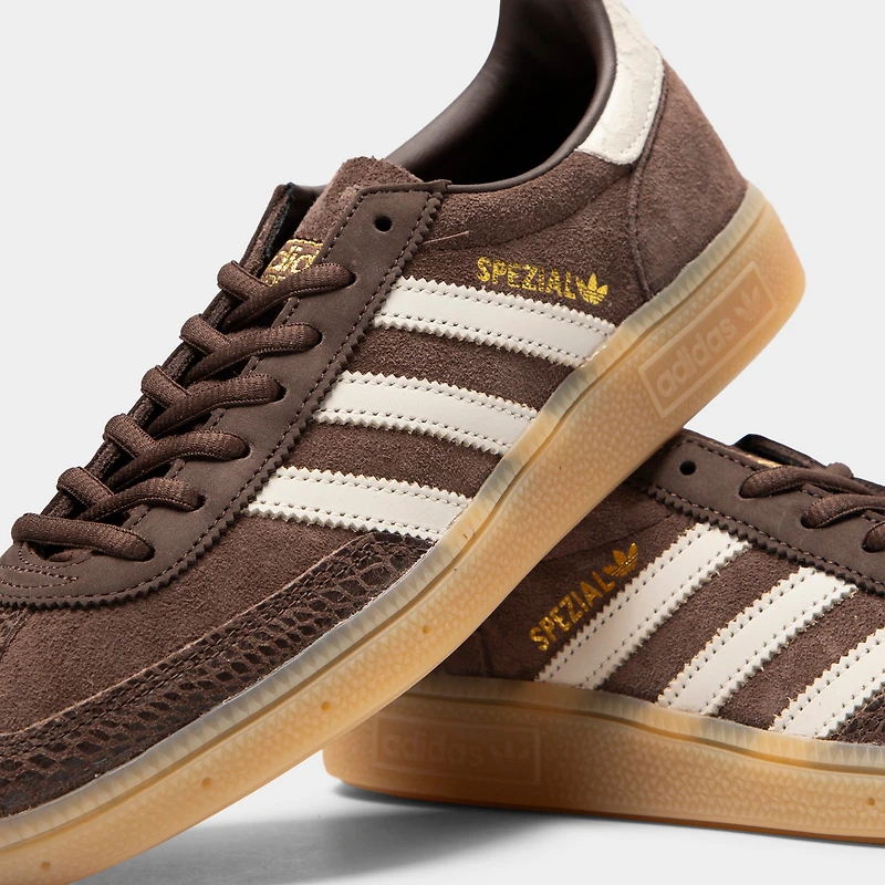 adidas Femmes Handball Spezial Marron/Blanc crème - Gomme