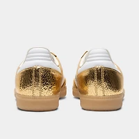 adidas Women's Samba OG Gold Metallic / White - Core