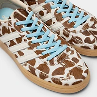 adidas Originals Women's Handball Spezial Crystal Linen / Ivory Icey Blue