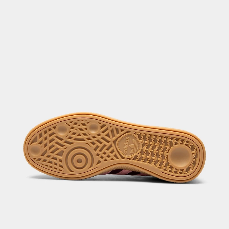 adidas Junior Handball Spezial Bordeaux / Rose clair - Gomme