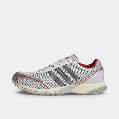 adidas Women's Adizero Adios OG Silver Metallic / Black - Better Scarlet