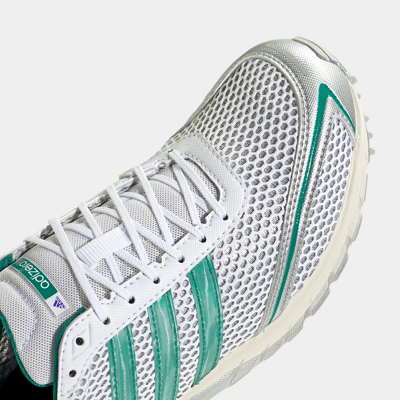 adidas Women's Adizero Adios OG Silver Metallic / Blackk - Power Green