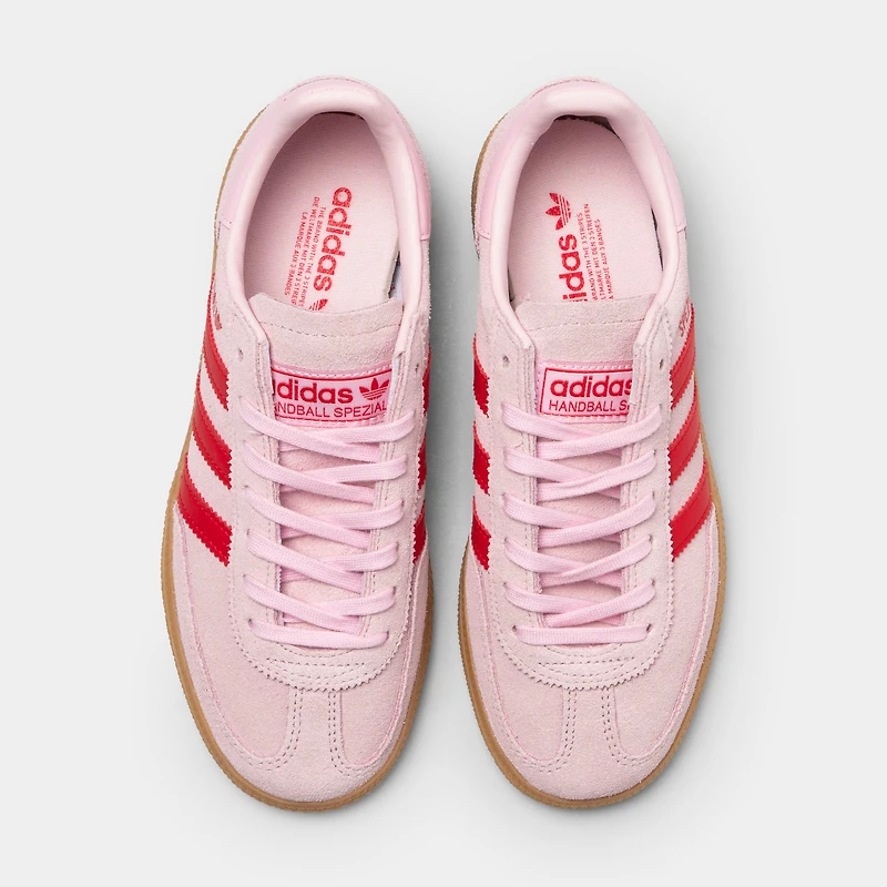 adidas Juniors' Handball Spezial Clear Pink / Pure Ruby - Gum