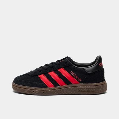 adidas Children's Handball Spezial Black / Pure Ruby - Gum