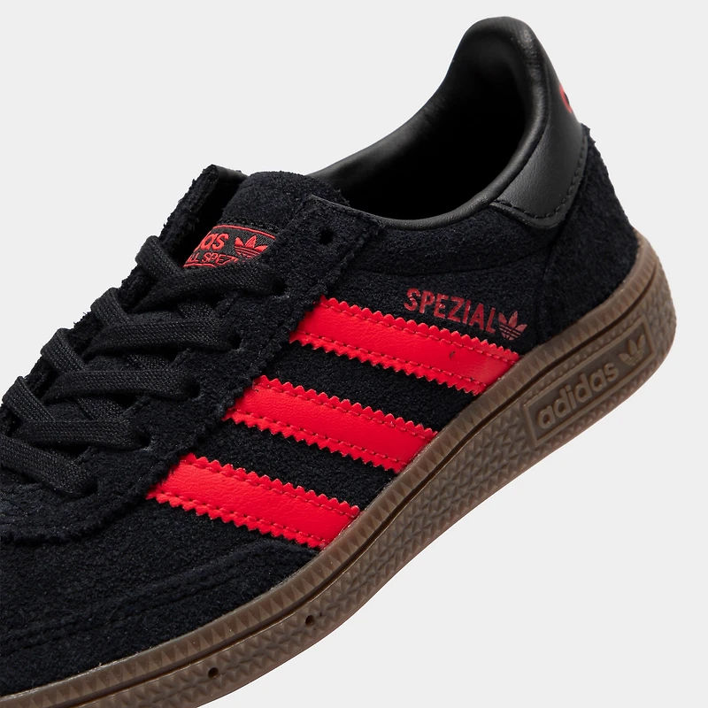 adidas Enfants Handball Spezial Noir / Rubis pur - Gomme