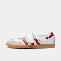 adidas Junior Girls' Samba Jane White / Team Victory Red - Gum