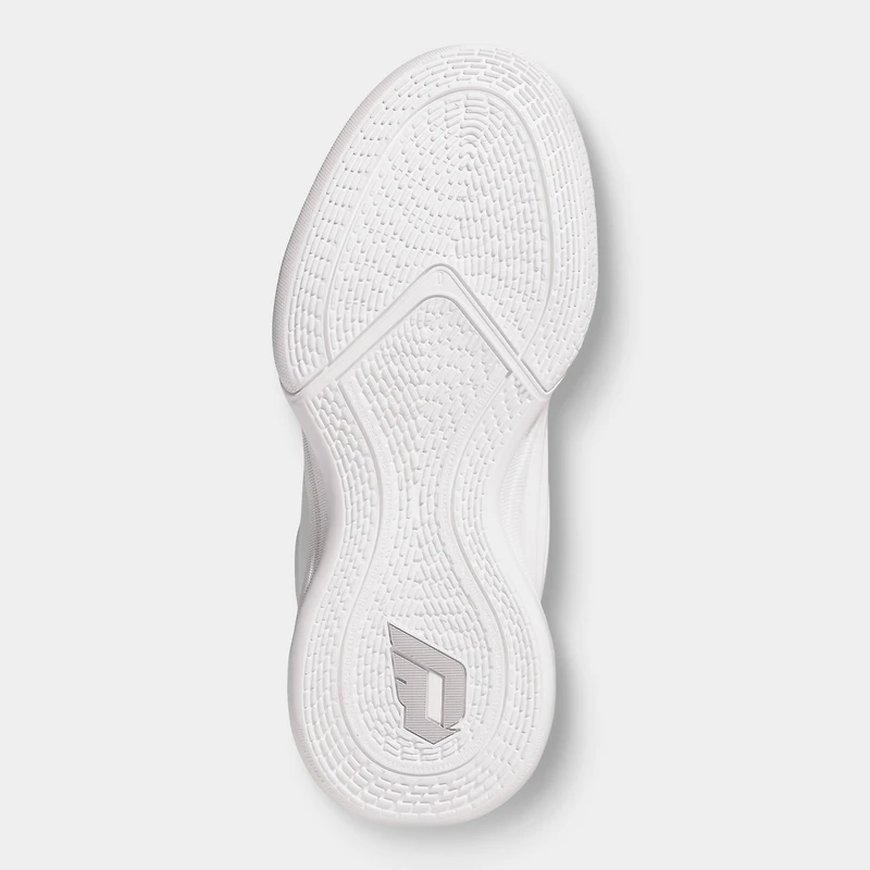 adidas Juniors' Dame X White / Zero Metallic - Silver