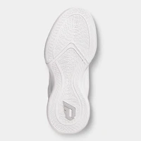 adidas Juniors' Dame X White / Zero Metallic - Silver