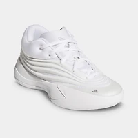 adidas Juniors' Dame X White / Zero Metallic - Silver