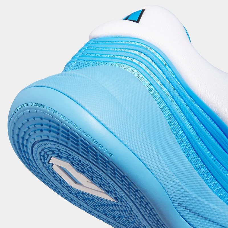 adidas Juniors Dame X Semi-bleu Éclatant / Blanc - Bleu Lucid Ray