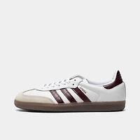 adidas Women's Samba White / Coffee Metallic - Gum