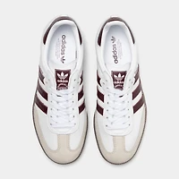 adidas Samba Femme Blanc / Café Métallisé - Gomme