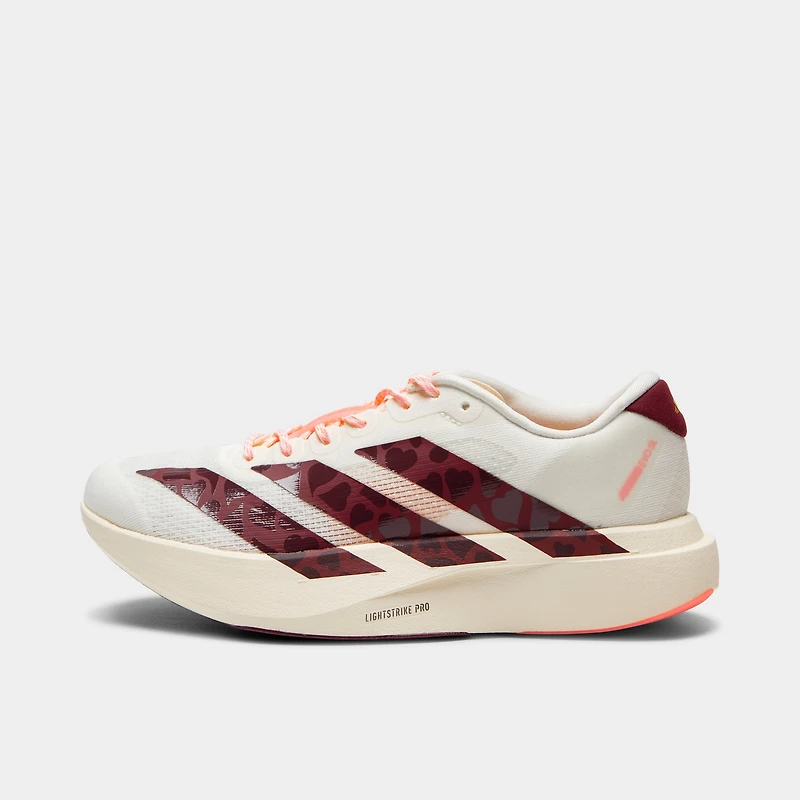 adidas Femmes Evo SL Blanc cassé / Rouge ombre - Rose étincelle